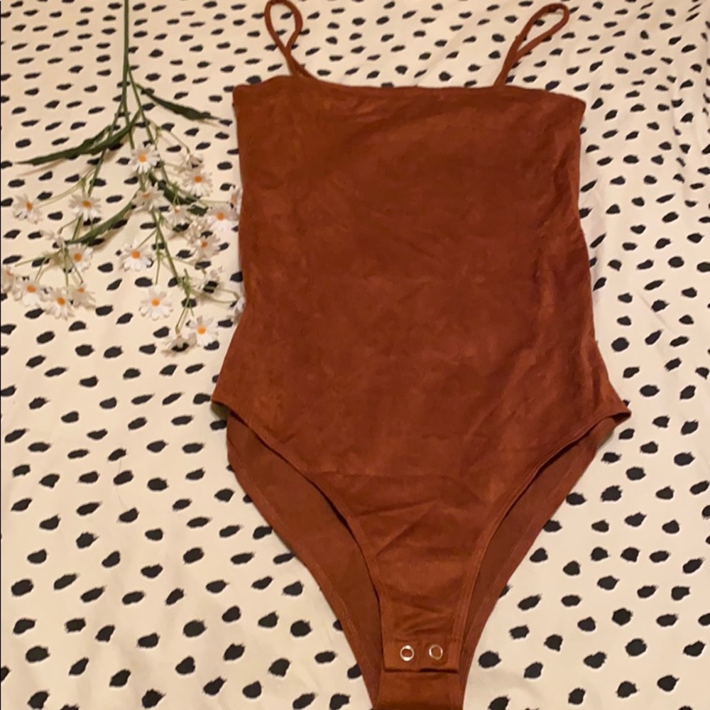 Suede like Bodysuit
